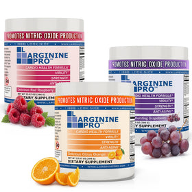 L-ARGININE PRO supplément 5 500mg L-Arginine en poudre, vue de face