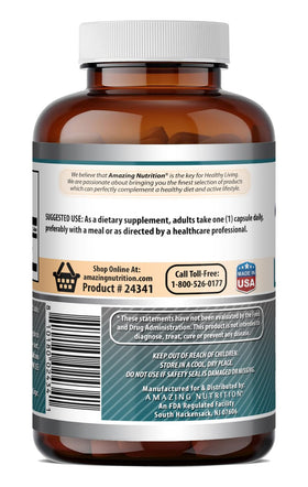 L-Citrulline Amazing Nutrition sur fond neutre