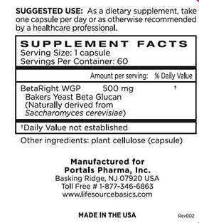 L LIFE SOURCE BASICS Complément Alimentaire 60 Capsules 500 mg - vue en lifestyle