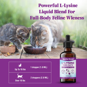L-Lysine pour chats Special Breed avec des herbes traditionnelles