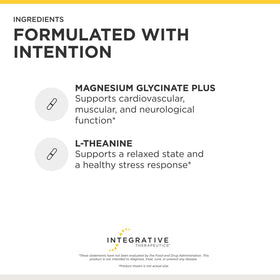 L-Theanine et Magnesium Glycinate Plus, vue de côté