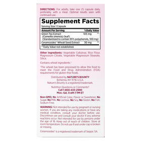Label de la bouteille Nature's Bounty Optimal Solutions