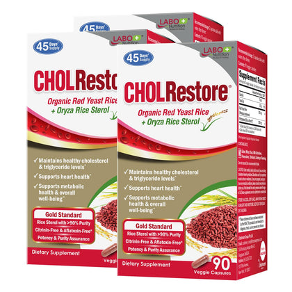 LABO Nutrition CHOLRestore 90 capsules - vue de face