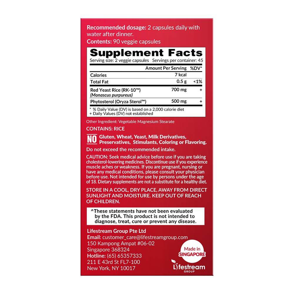 LABO Nutrition CHOLRestore Riz Rouge Phytostérol 120g - présentation