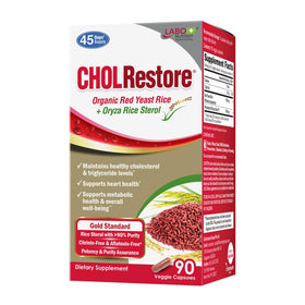 LABO Nutrition CHOLRestore Riz Rouge Phytostérol 120g - vue de face
