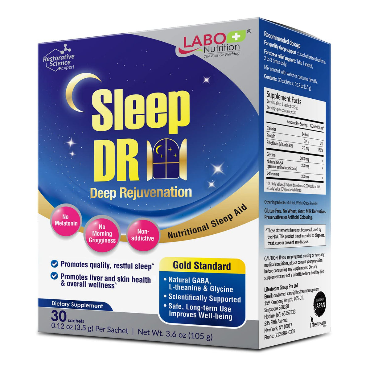 LABO Nutrition Complément Alimentaire en Poudre 150g vue de face