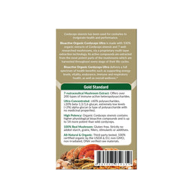 LABO Nutrition Cordyceps Bioactif 118g à côté de fruits