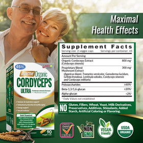 LABO Nutrition Cordyceps Bioactif 118g avec d'autres compléments
