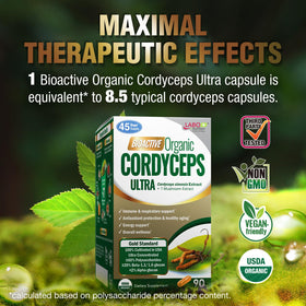 LABO Nutrition Cordyceps Bioactif 118g vue arrière