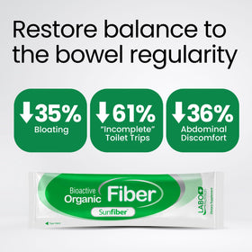 LABO Nutrition Fibre Bioactive Organique sachets dans un verre d'eau