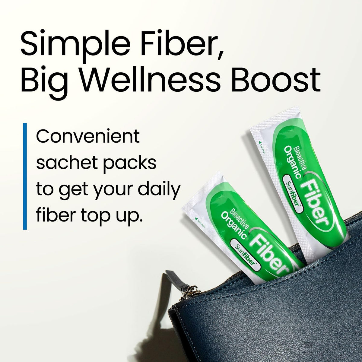 LABO Nutrition Fibre Bioactive Organique Sunfiber poudre dans un smoothie