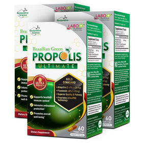 LABO Nutrition Propolis Vert Brésilien 3 Paquets vue de face