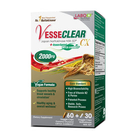 LABO Nutrition VesseCLEAR CX 90 capsules vue de face