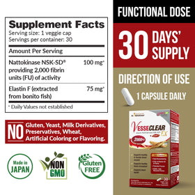 LABO Nutrition VesseCLEAR EX capsule individuelle vue de près