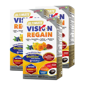 LABO Nutrition VisionREGAIN Lutein Zeaxanthin 3 Pack vue de face