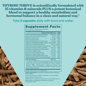 Laboratoire cGMP où Thrive Energy Support est fabriqué