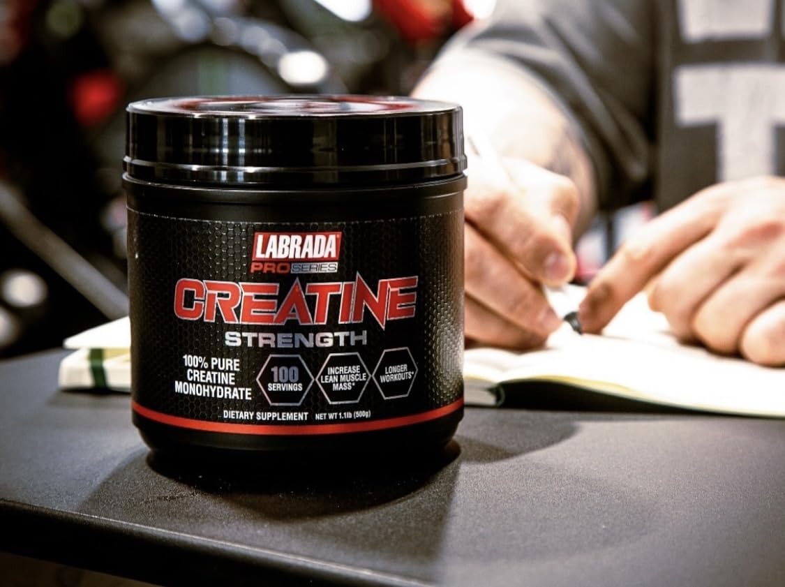 Labrada Pro Series Creatine Strength en contexte d'entraînement