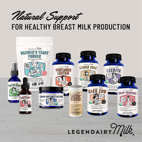 Lacta-Biotic Legendairy Milk gélules avec une tasse de thé