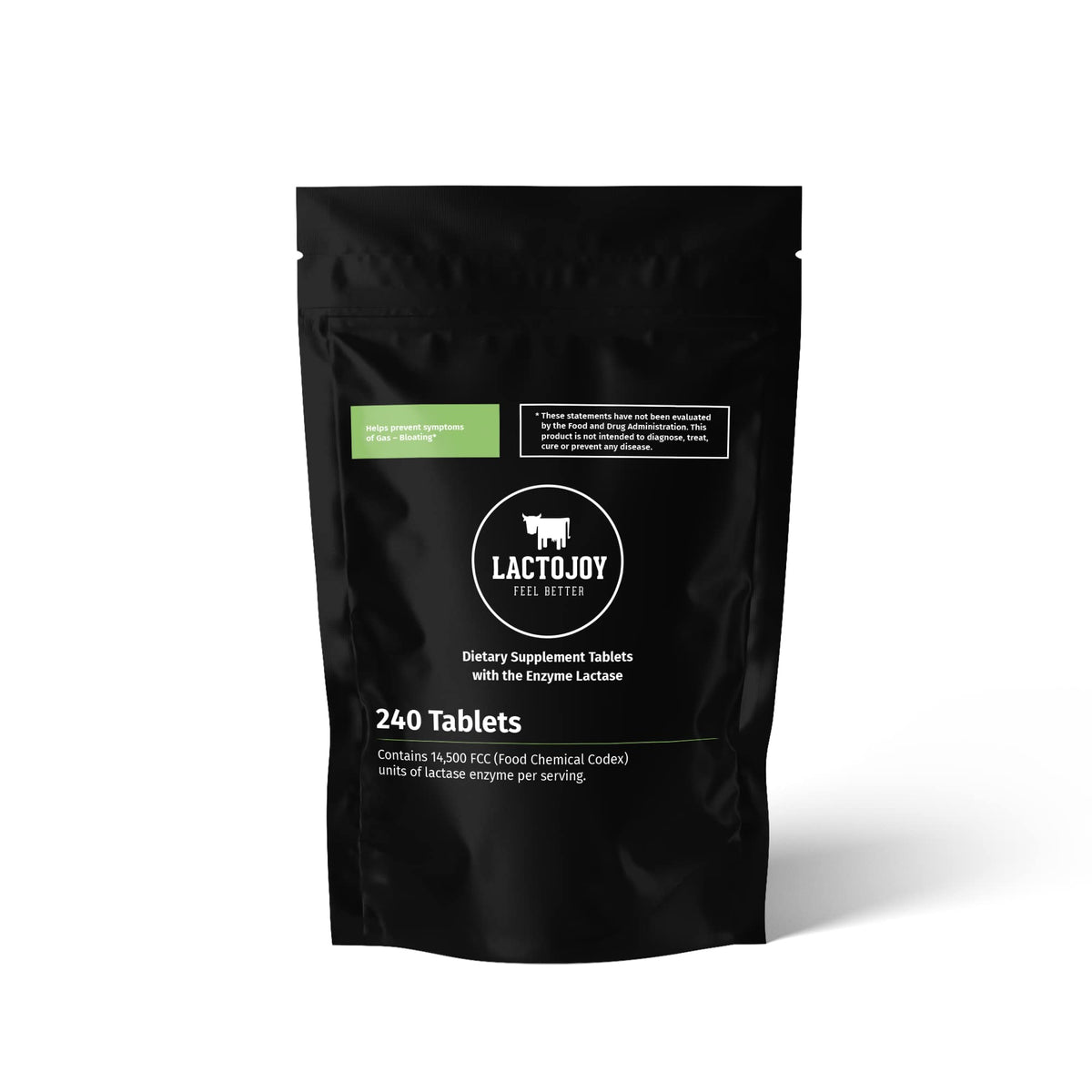 LactoJoy Lactase 240 gélules emballage avant