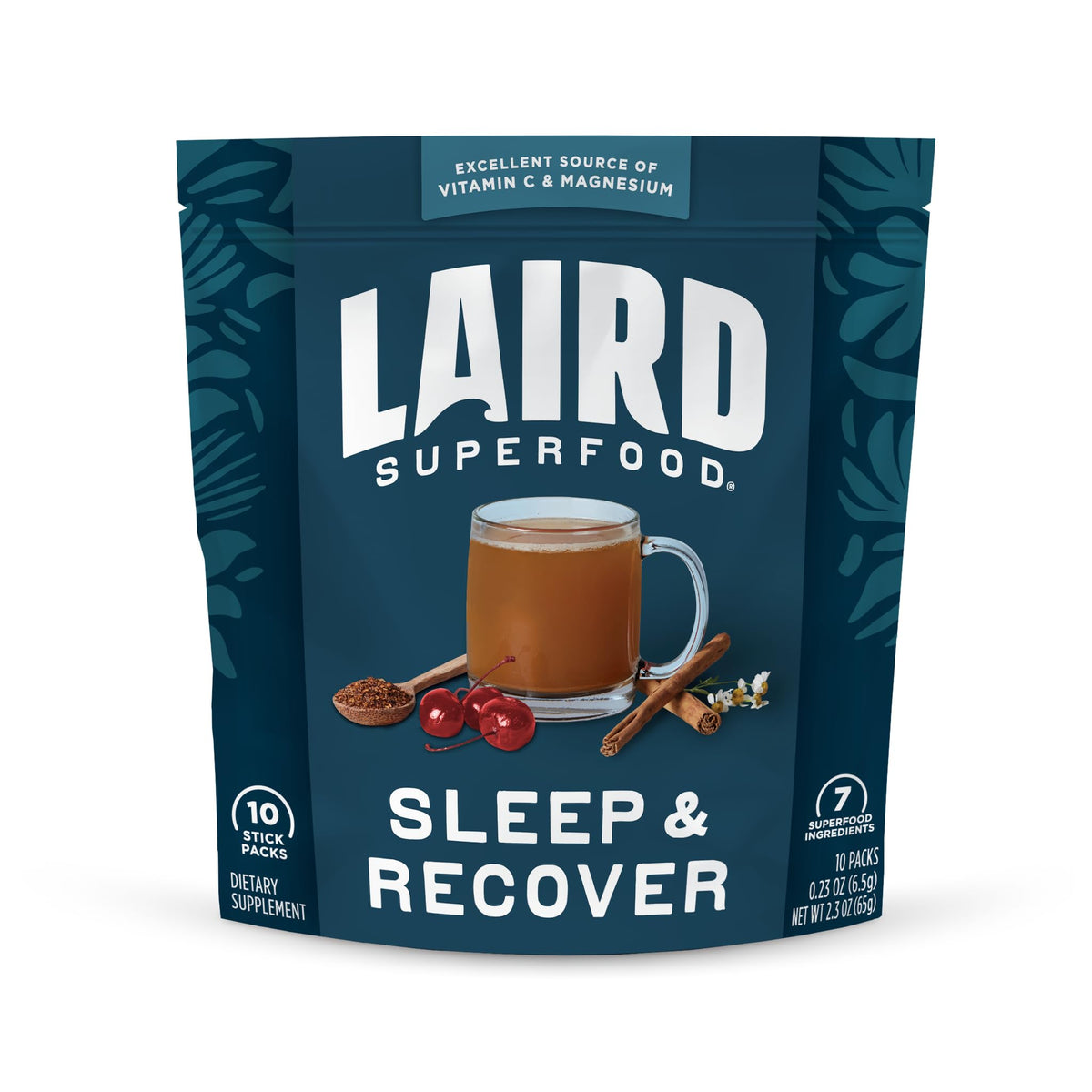 Laird Superfood Boisson de Nuit sachet individuel avec cerise acide