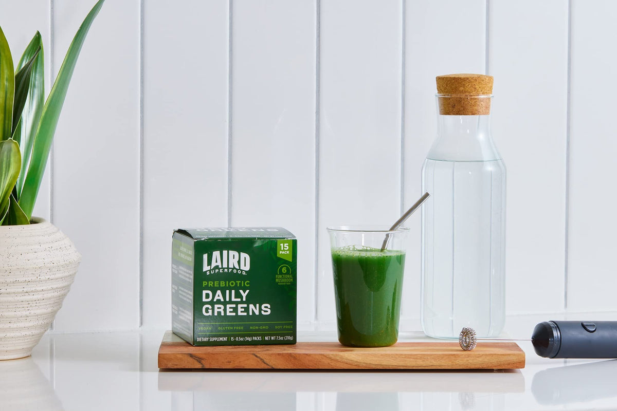 Laird Superfood Mélange de Poudres Vertes pour un usage quotidien