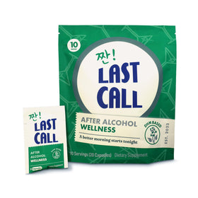 Last Call complément alimentaire 10 sachets avec dihydromyricétine en vue de face