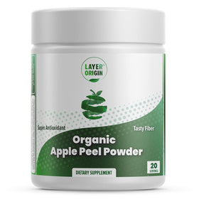 Layer Origin Poudre de Pelure de Pomme Bio 132g vue de face