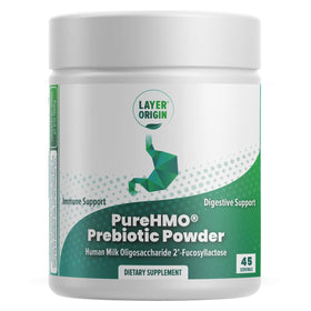 Layer Origin PureHMO poudre prébiotique 132g vue avant