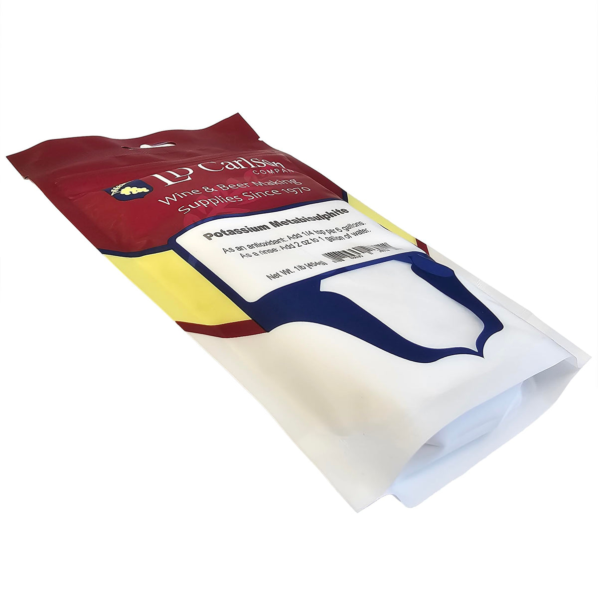 LD Carlson Potassium Metabisulfite 454g avec cuillère doseuse