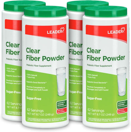 Leader Poudre de Fibres Prébiotiques - Contenant de 245 g, vue de face