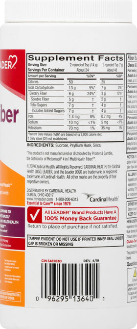 Leader Psyllium 415g - utilisation dans un smoothie