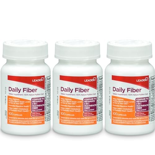 Leader Psyllium en capsules 100% naturel, vue de l'emballage avant