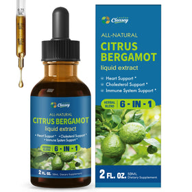LeaforClensey Citrus Bergamot complément alimentaire liquide 2oz