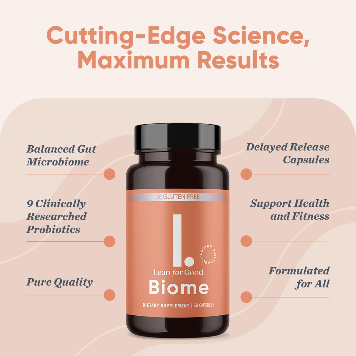 LEANFORGOOD Biome capsules dans leur emballage