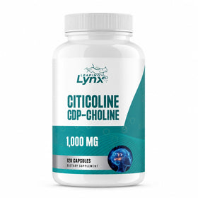 Leaping Lynx Citicoline 1000 mg capsules front view