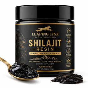 Leaping Lynx Résine de Shilajit 1 000 mg vue avant