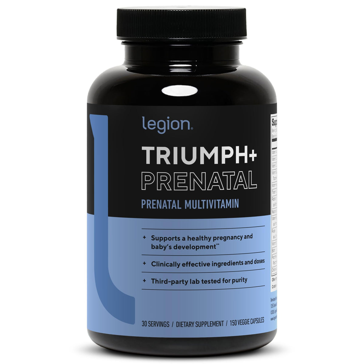 LEGION Triumph Multivitamines Prénatales Sport 30 Capsules vue avant