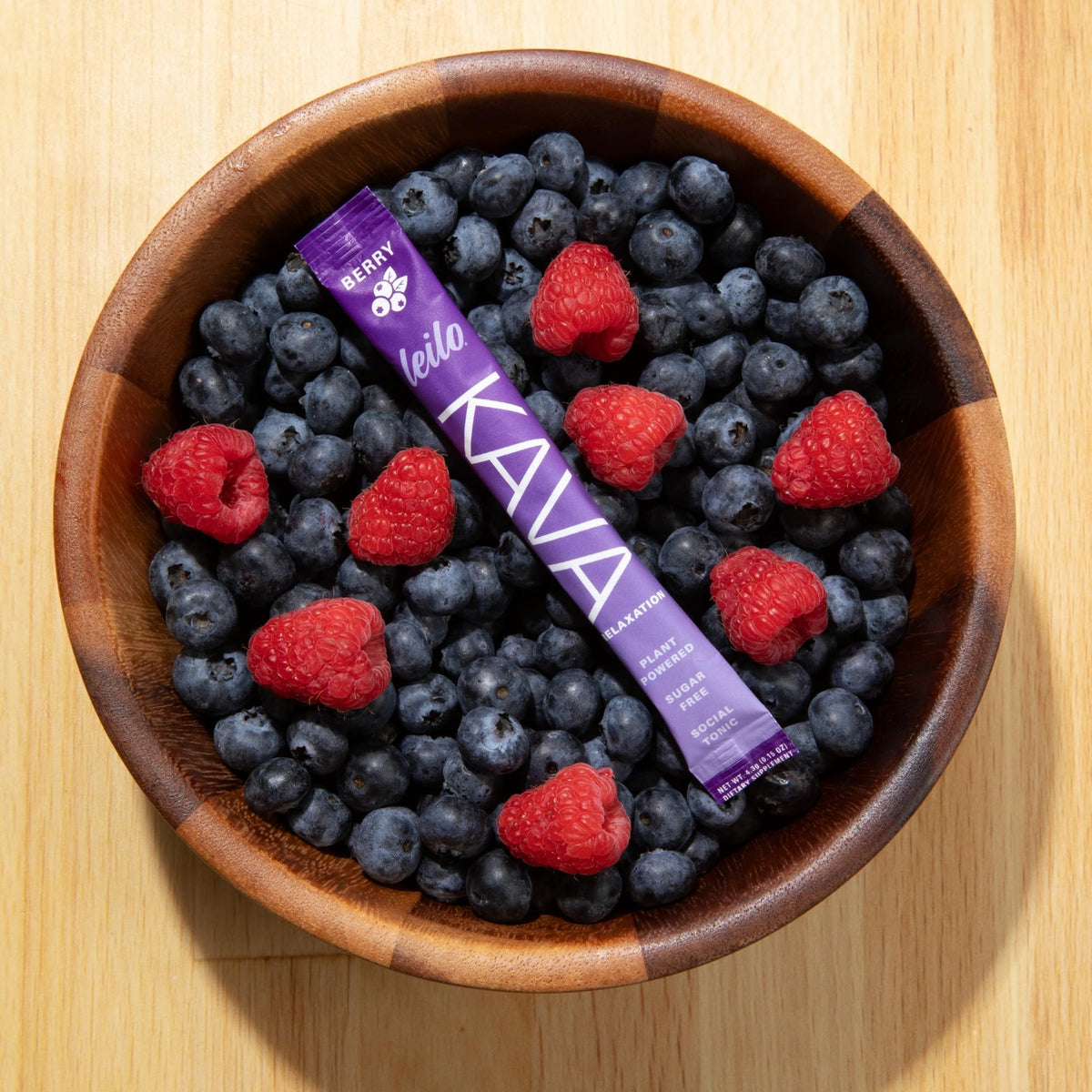 LEILO Mélange de Boisson Kava Berry en préparation