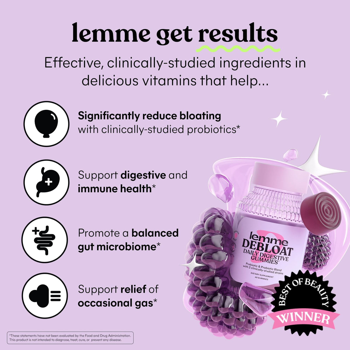 Lemme Gummies de Santé daily, présentation des gummies