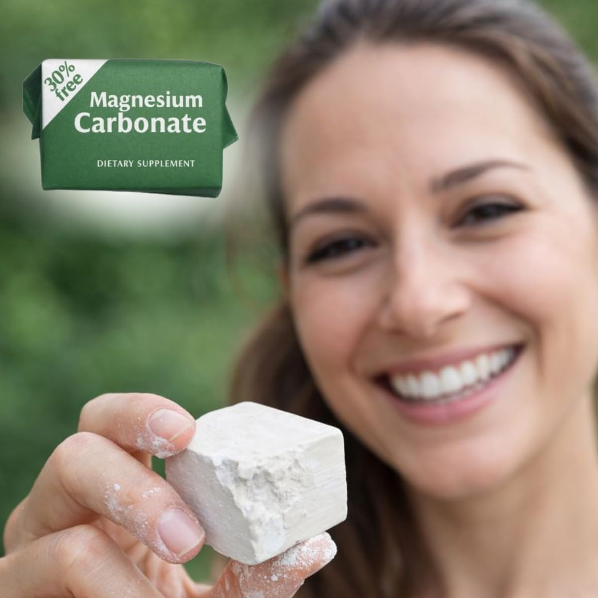 Lenico Carbonate de Magnésium cubes de 7g côté