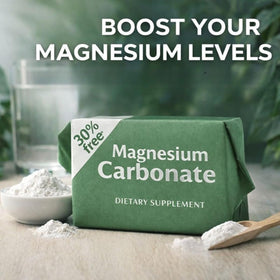 Lenico Carbonate de Magnésium cubes de 7g dans un verre d'eau