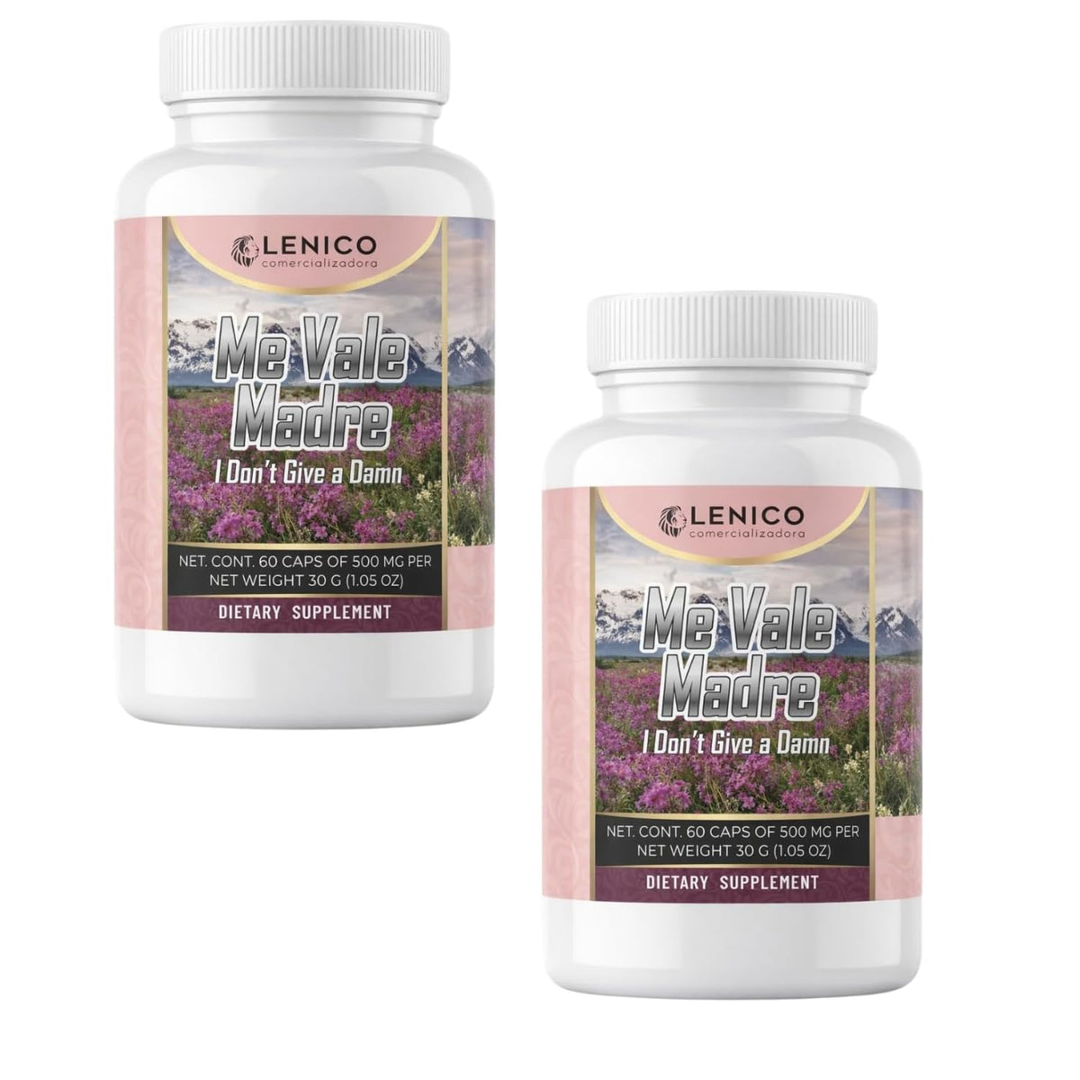 Lenico Me Vale Madre complément alimentaire 120 capsules vue avant