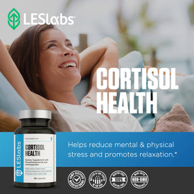 LES Labs Complément Alimentaire Cortisol Health 60 Capsules ouvertes