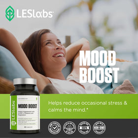 LES Labs Complément Mood & Stress ingrédients sur l'étiquette