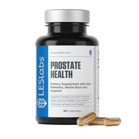 LES Labs Santé Prostatique 60 Capsules vue avant avec étiquette