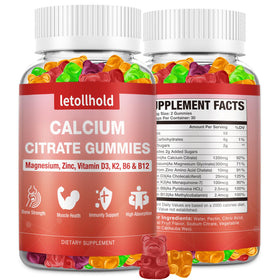 letollhold Gummies Calcium Citrate 1200 mg en main