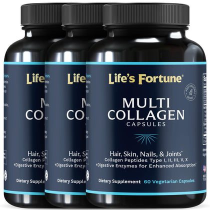 Lewis Labs capsules de collagène multi-types vue avant