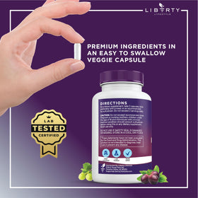 Liberty Lifestyle Complément Alimentaire sur fond neutre, mise en scène