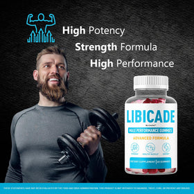 Libicade Gummies LIVORKA vue arrière de l'emballage