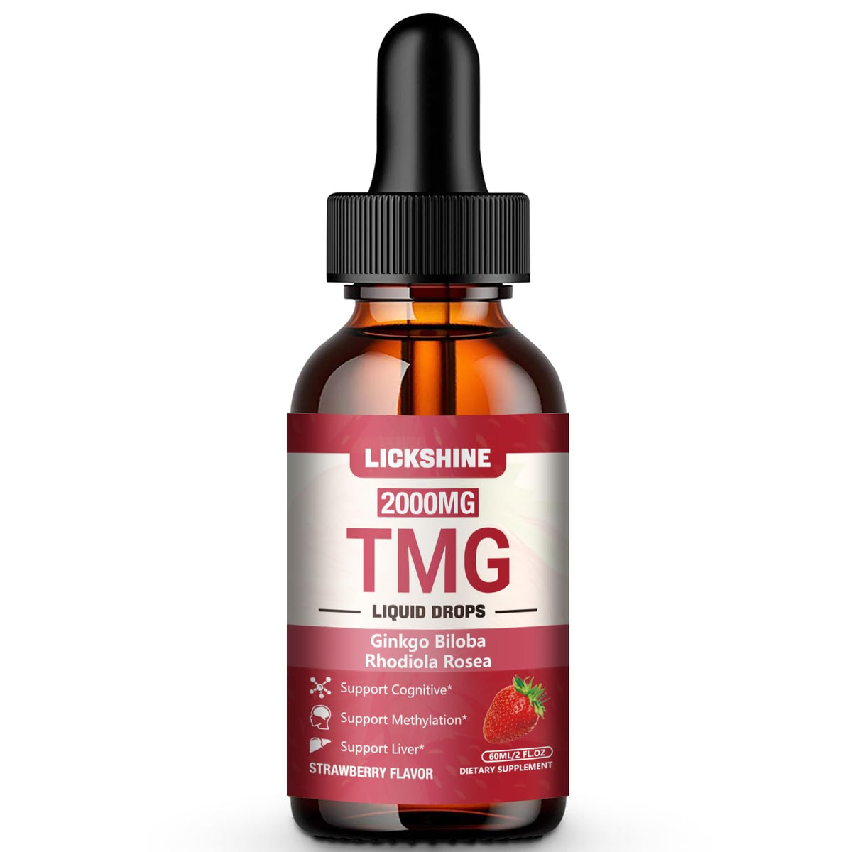 Lickshine 2000MG TMG Complément Alimentaire Liquide Vue Avant
